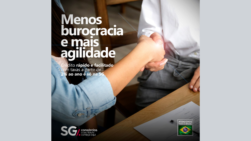 Para a SG Consórcios - Segatt e Genrro, crédito inteligente significa crescer com planejamento.